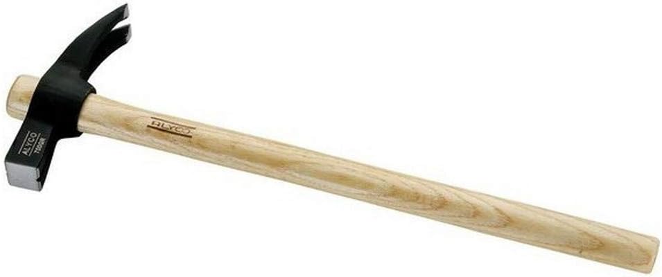 Alyco 196580 196580-Magnetic Formwork Hammer 500 g Wood Handle 500 mm