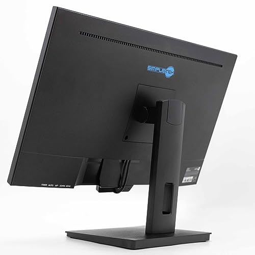 Monitor Touchscreen Full HD 24 pollici | Webcam e Audio Integrati | HDMI, VGA | VESA (100x100 mm) - Monitor - Immagine 3