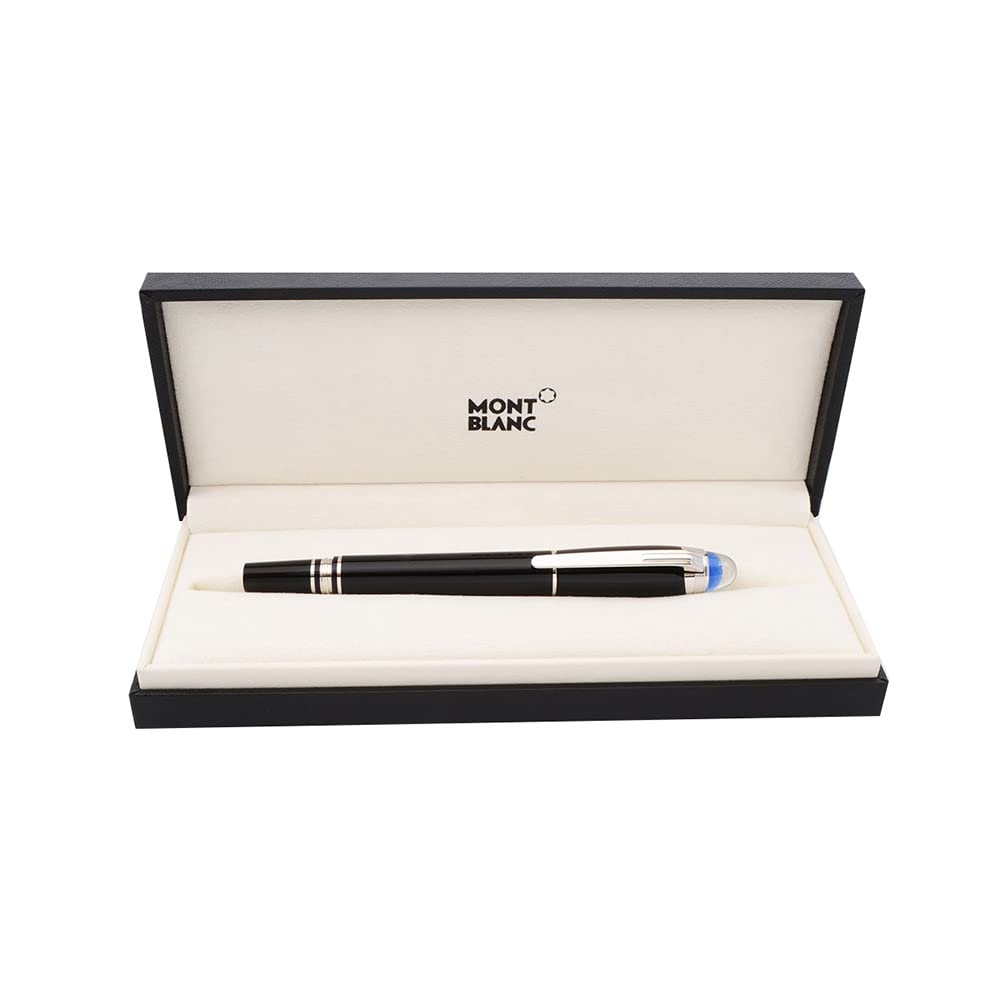 MONT BLANC STARWALKER Black Precious Resin with Platinum Trim FINELINER :  Amazon.in: Office Products