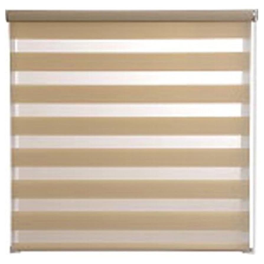 調光ロールスクリーン ゼブライト ベージュ 幅60 × 高さ190cm 調光ロールスクリーン 規格サイズ ゼブライト「幅60cm×高さ190cm