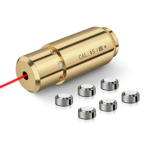 Midten Bore Sight .45Acp Red Dot Boresighter With Two Sets Of Batteries #TOP23