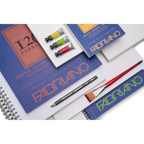 Fabriano Vellum Bristol bloc de papel blanco para tus ilustraciones diarias 2
