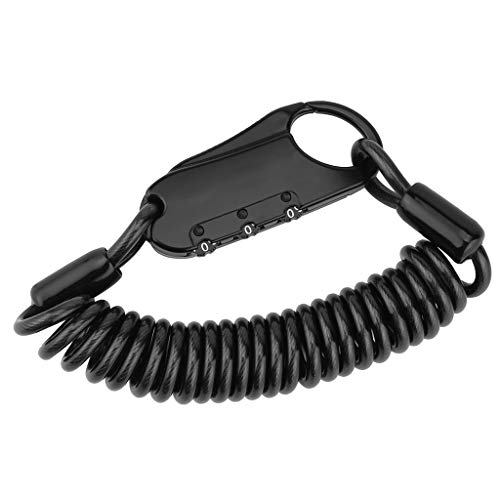ErYao Bike Lock Bike Helmet Lock Cable | Best Security PIN Locking Chain