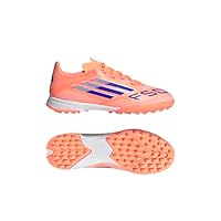 adidas Kids F50 League Juniors Astro Turf Football Boots Orange/Blue 5.5 UK Child