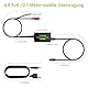 LiNKFOR Analog zu Digital Audio Konverter 48kHz Analog Digital Wandler auf SPDIF Konverter auf optisch Konverter mit 1.1m optischem Kabel für PS3 DVD Sky Xbox HDTV Blu-Ray-Player