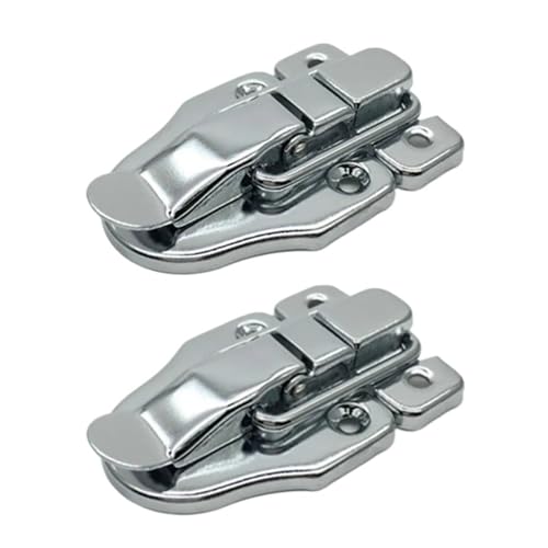 2 set lådlås dekorativa resväskor hasplås spänne möbelbeslag 40 * 56 mm