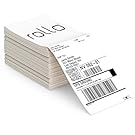 Rollo Direct Thermal Shipping Labels - Pack of 500 4x6 Thermal Labels Fanfold - Perforated and Strong Adhesive (Commercial Grade)