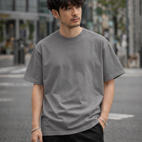 Image of Maydear Men Women Basic T Shirt Cotton Short Sleeve Crewneck Casual Plain Tee Everyday Essential Top