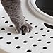 Iris Ohyama Katzenklo mit Schaufel, bis 7 kg, Grau/Weiß, mit Deckel, Katzentoilette, leicht reinigen, Für große Katzen, Kätzchen, geschlossen, XXL Toilette, BPA-frei, Cat Litter Box, TECL-20