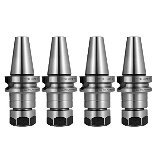 OrangeA BT30-ER20 Collet Chucks W. Gage Length 70mm/2.76" Balanced to G6.3/15000RPM Tool Holder