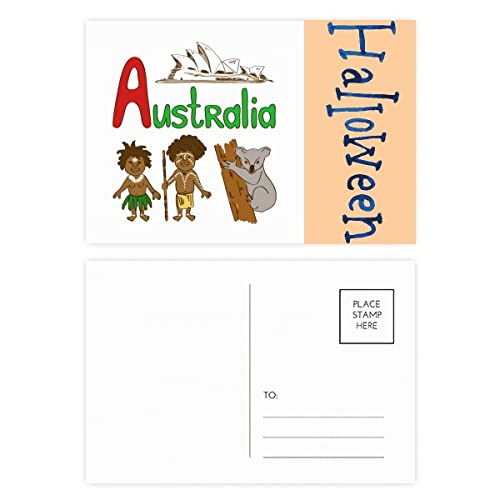 Cartes postales Australie spécial Halloween pour rompre la monotonie