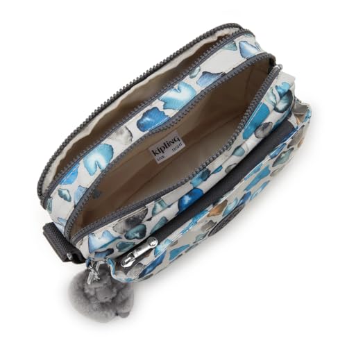 Image of Kipling Women's Abanu Medium Crossbody Bag, Lightweight, Adjustable Nylon Waist Pack with Multi-Compartment Zip Pockets
