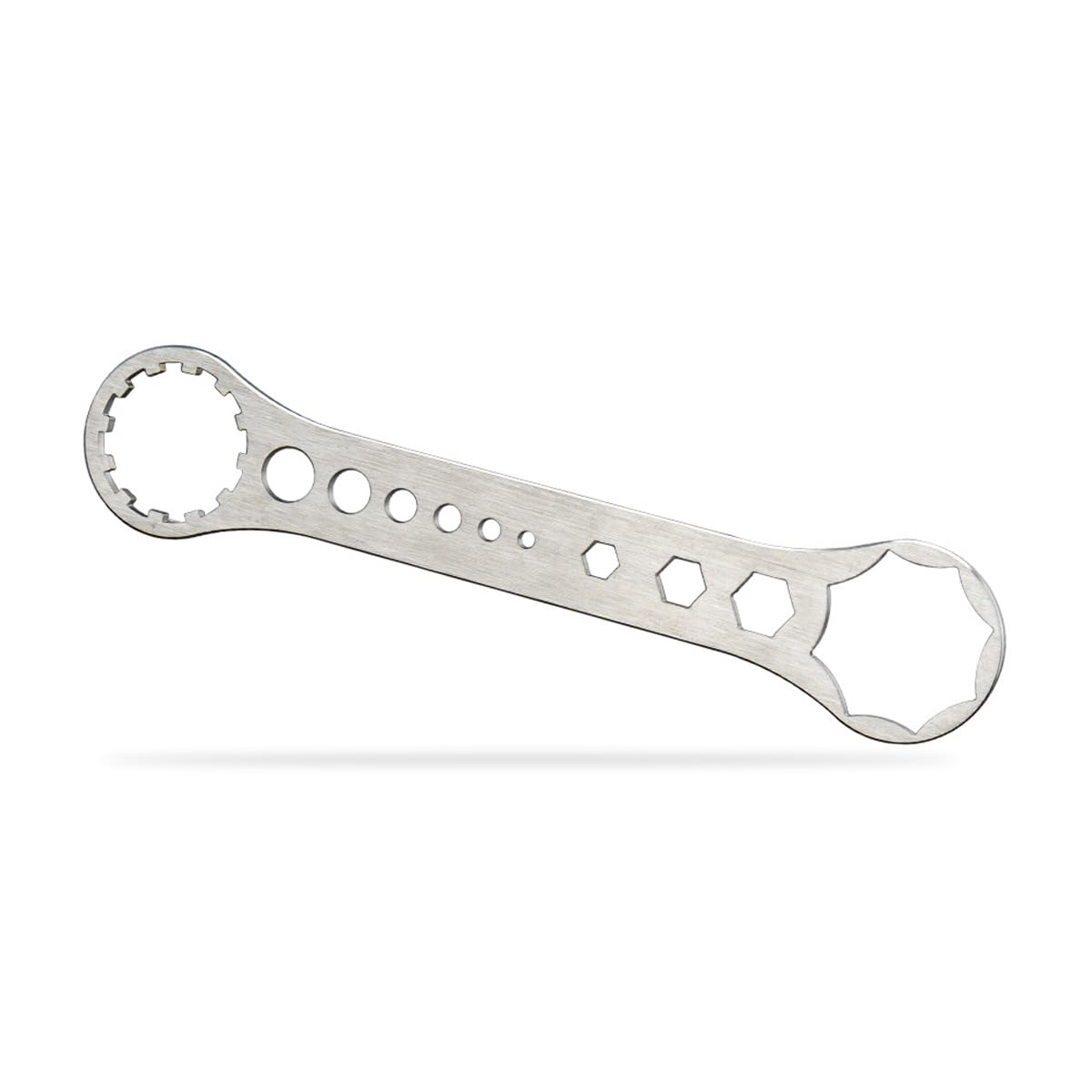 HOUSON Mountain Bike Fork Headset Wrench, Bicycle Front Fork Tool for SUNTOUR & RST - Rustproof Stainless Steel Attachment Tool for Disassembling