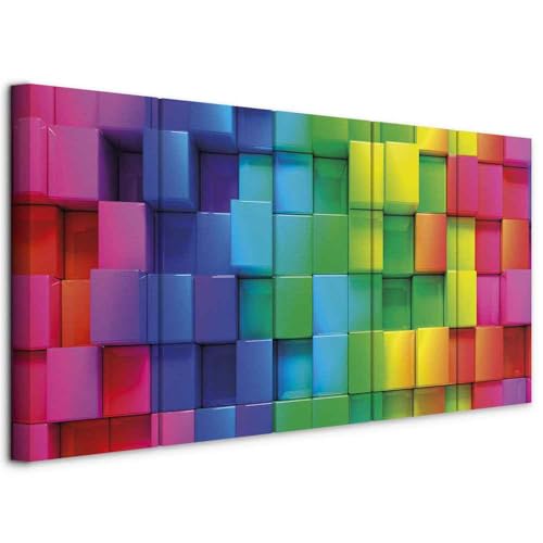 Dimensioni del quadro acustico PRO - ca. 200x80 cm (40x80 40x80 40x80 40x80 40x80) (LxA). Pannelli decorativi fonoassorbenti moderni per la tua casa, sala conferenze o ufficio