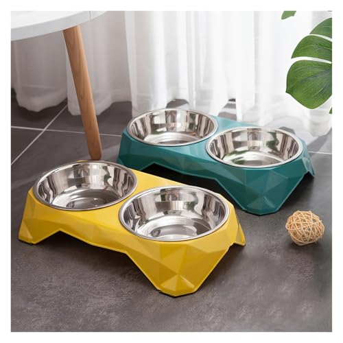 Recipiente de acero inoxidable para perros que evita vuelcos y bacterias 4
