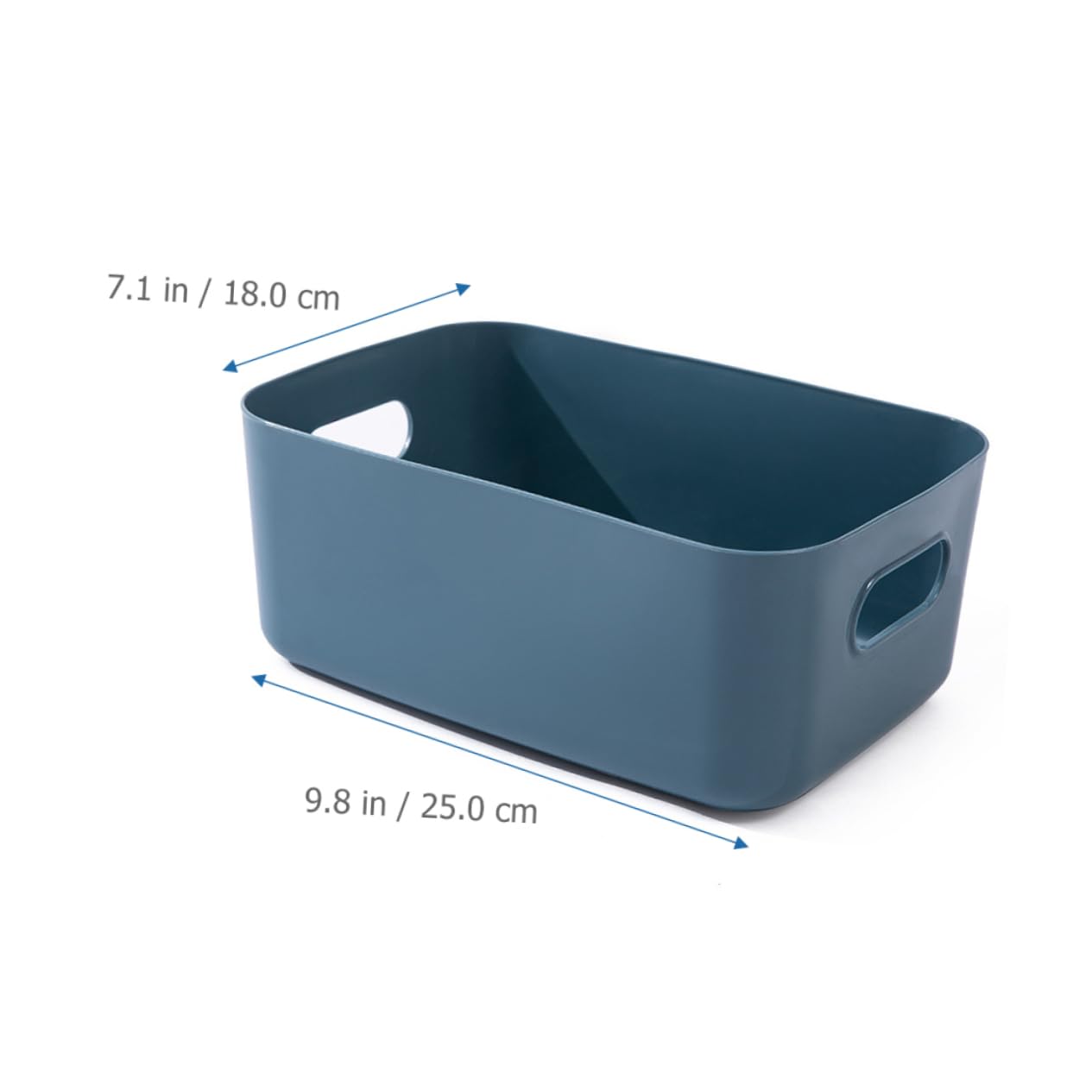 Cabilock 7piezas Cestas De Almacenaje De Plástico Para Cocina y Organizador De Despensa Cestas Multifuncionales De Para Ropa Juguetes y Comida