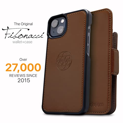 dreem 3-in-1 Wallet Case for iPhone 14/16e/17e, Chocolate - Image 4