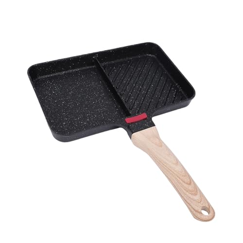 Poêle à griller légère en aluminium avec manche ergonomique Style 2 - 3