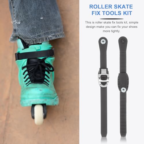 image for LIOOBO Roller Skate Strap 2Pcs Inline Roller Shoes Strap Professional 
