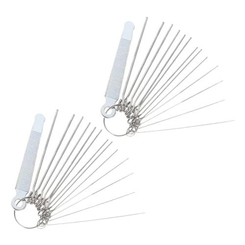 QUMIIRITY 2セットギター用ナットファイル とサドルスロッティングツール ギター修理メンテナンス用具 スロットファイルと研磨ツール