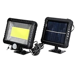 NewRed Store COB 100LED 30W 600 Lumen IP65 Solar Lamp Outdoor Park Yard Garden Floodlight Camping Light Work Emergency…