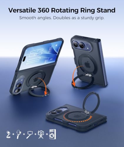 Image of FNTCASE for Phone Ultra /Phone fold Case with 360 Spin Magnetic Stand