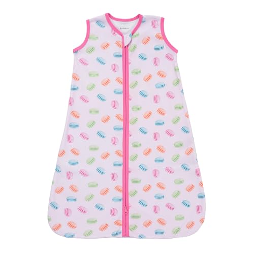Image of LollyBanks Sleep Sack, 100% Cotton Neutral Baby Sacks, 0.5 TOG Sleep Sacks Lightweight with 2-Way Zipper