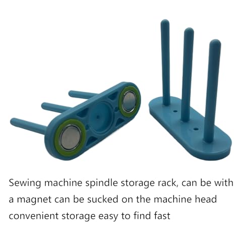 Image of 2Pass The stable and easy to change sewing machine bobbin holder is the perfect solution to your bobbin problems, blue