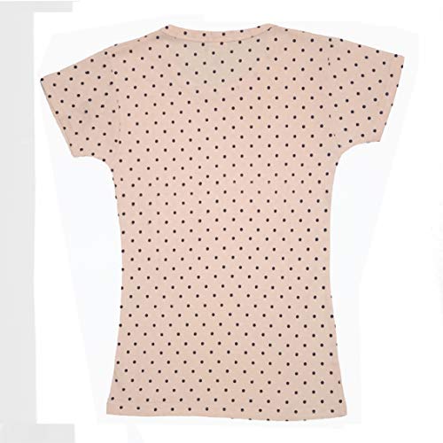 Image of indi weaves Girls Half Sleeve Cotton Printed T-Shirts Pack of 4