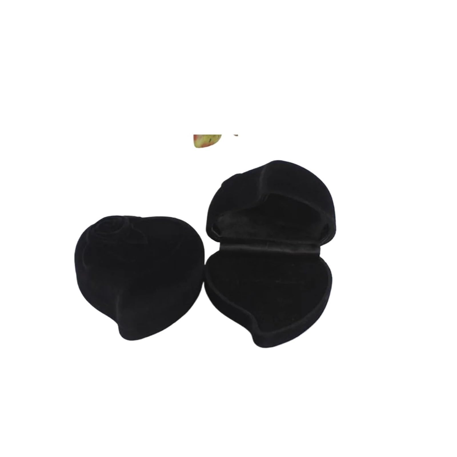 Ring Box Ring Box Lining Jewelry Flocking Flower Design Display For Storage