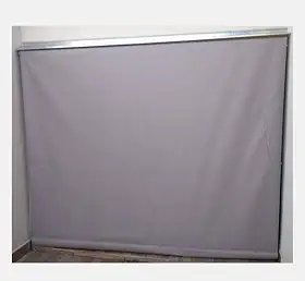 Toldo Cortina Retrátil Completo Várias Medidas Alta Resistência Cor Cinza (2,20m x 2,60m)