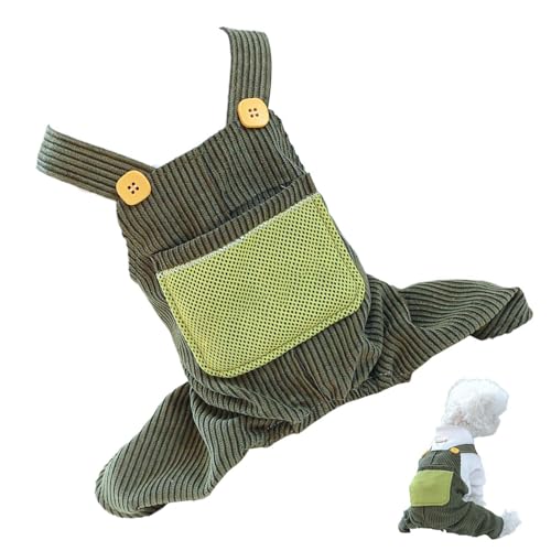 Winter-Hundeoverall: Stilvolle Jumpsuits für kleine und mittelgroße Hunde, bequemer Hundebody und perfekt für warme Kleidung bei kaltem Wetter