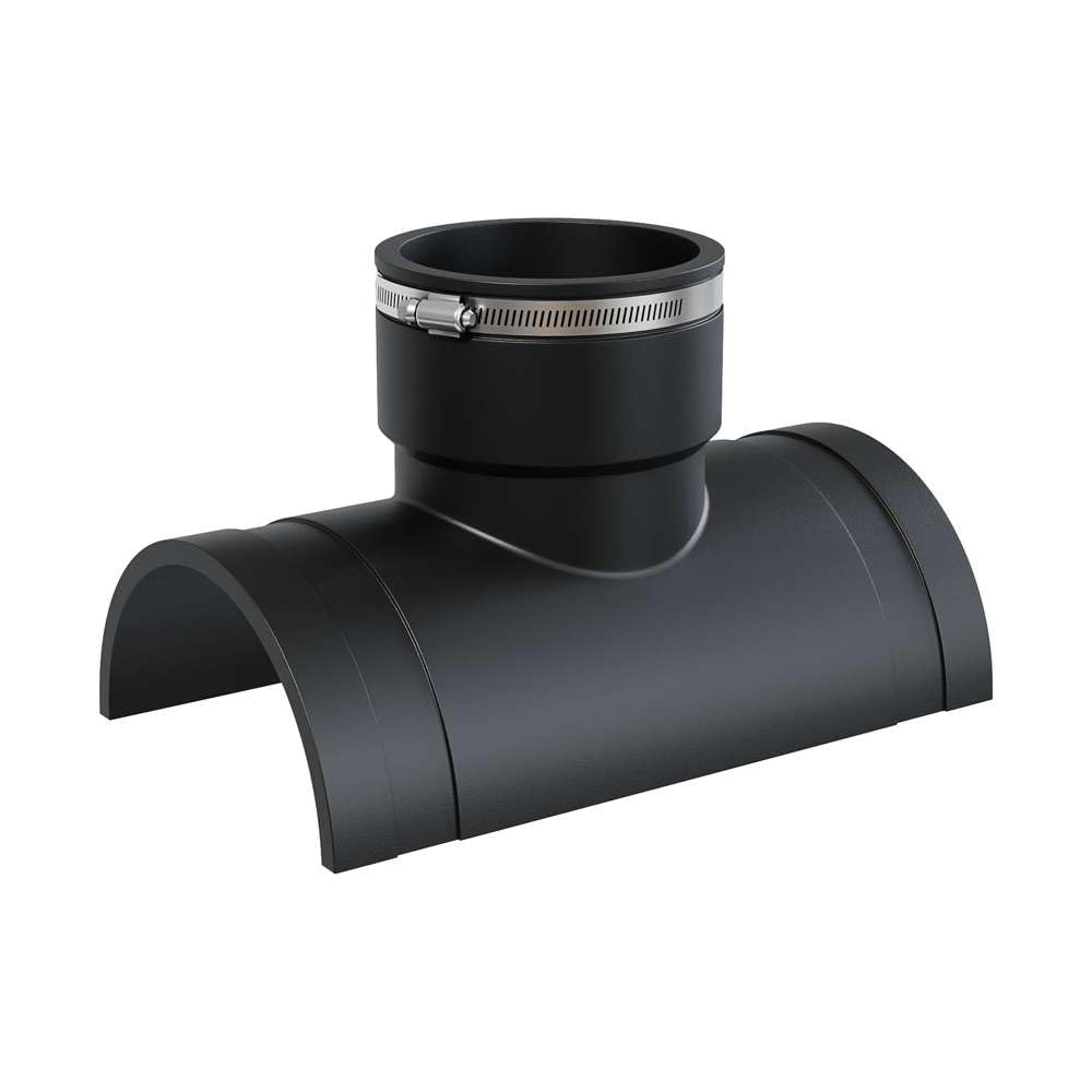 Selle de robinet flexible Fernco PTST-4 en PVC pour raccordement étanche