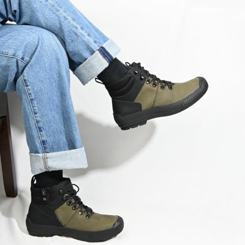 Men's Hiking Boots Outdoor Trekking Backpacking Mountaineering Shoes Work Boots for Men3