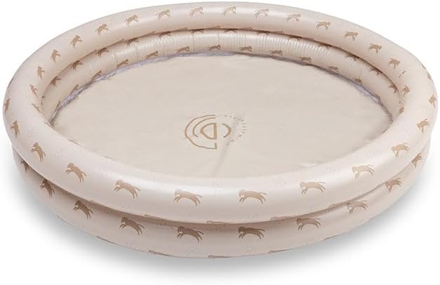 Swim Essentials | Brown pool with Leopard Print Ø 100 cm