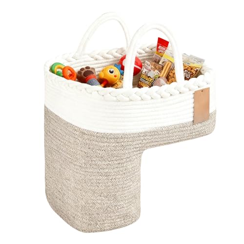 Zuasdvnk Cesta plegable tejida de gran capacidad, cesta de lavandería para ropa sucia, para herramientas, hogar, apartamento, hogar, juguetes