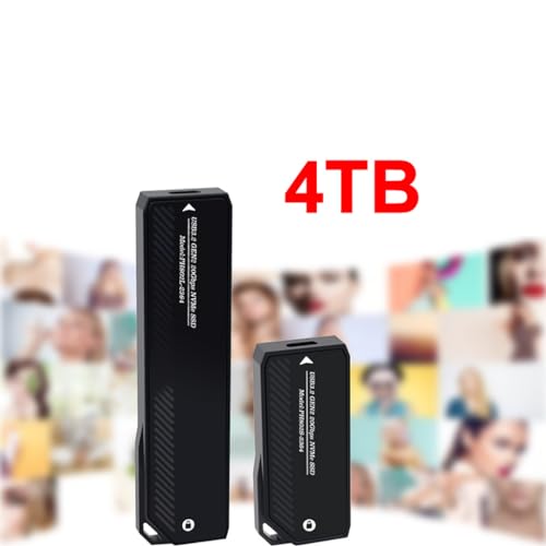 Caja externa para SSD M.2 NVMe 20Gbps USB3.2 GEN2 miniatura 6