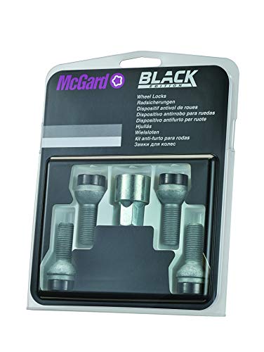 McGard 28018 SUB - Tornillos antirrobo para ruedas (base cónica, M14 x 1,5, longitud del...