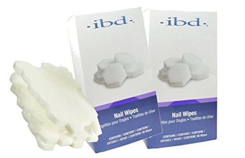 IBD Nail Wipes 80ct - Choose Your Pack (2 packs)
