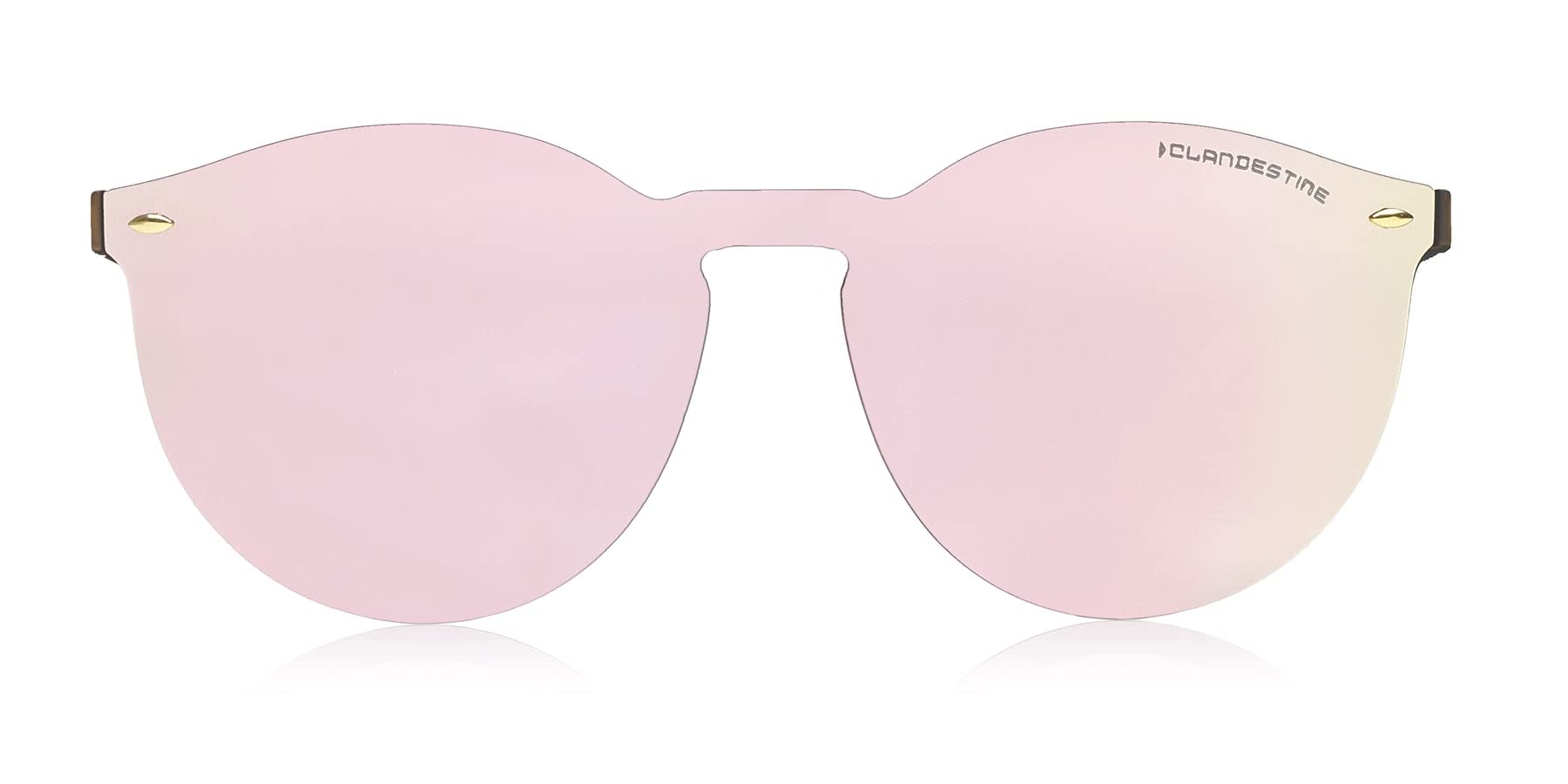 CLANDESTINE Trendy Collections - Occhiali da sole HD antiriflesso per uomo e donna