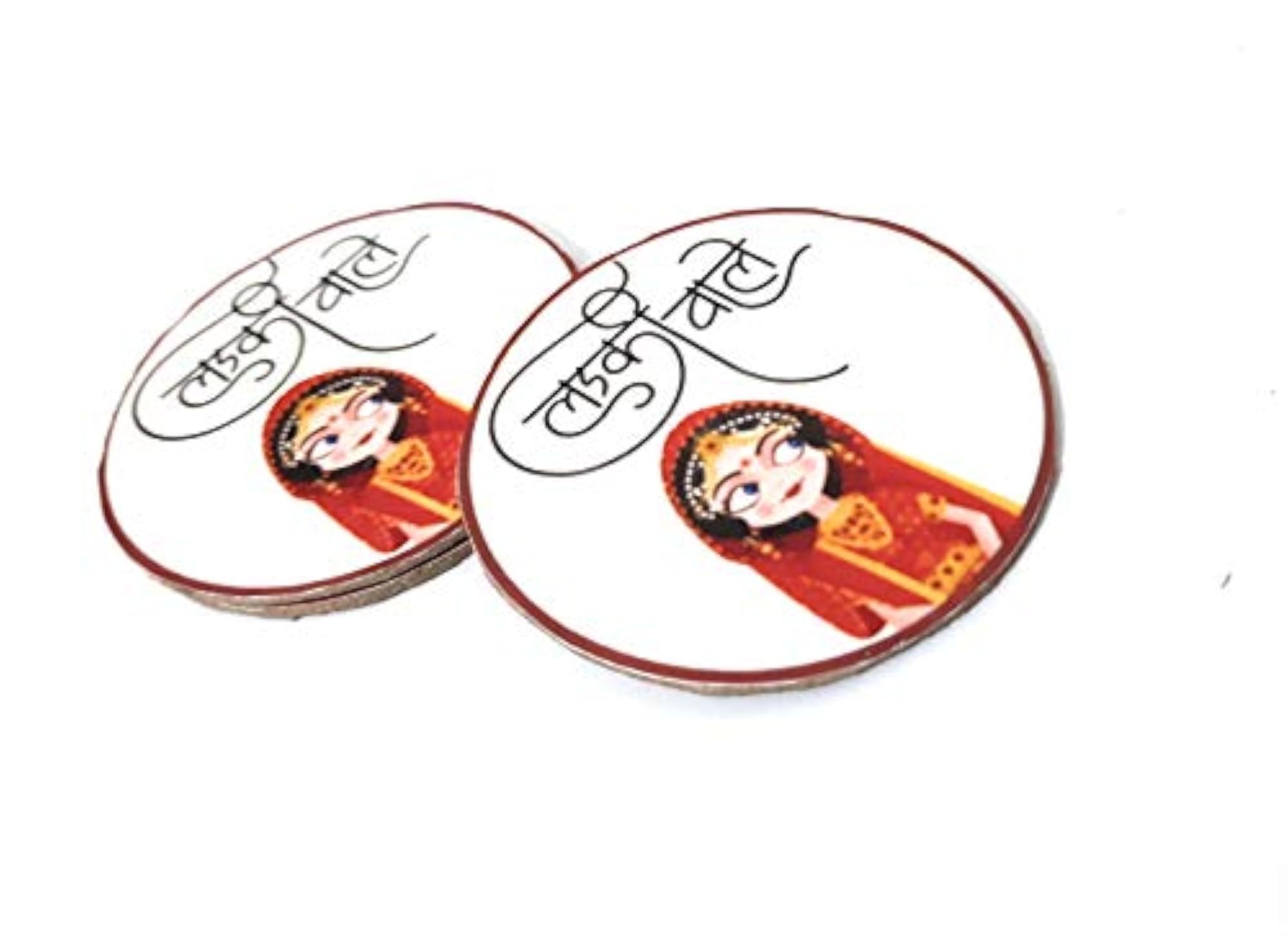 Ladkiwale Brooches, Pack of 10 Pieces