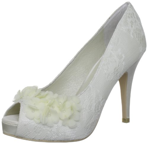 Menbur Wedding Zapatos peep toe Rea Marfil EU 39 Menbur Wedding Zapatos peep toe Rea Marfil EU 39