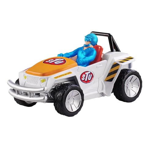 Stuntman Stu Smash and Crash Buggy Break apart stunt Set including ejectable parts toys Stunt toys, Multicolor, 7.5 centimeters - Image 2