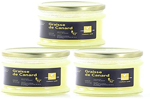 Grasa de Pato Origen Francia - Grasa de Pato en un lote de 3
