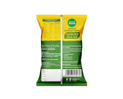 Image of Beyond Snack Nendran Kerala Banana Chips | Made with 100% Coconut Oil & Rock Salt | Fasting special | Thin Crunchy Crispy Snack | 75gms