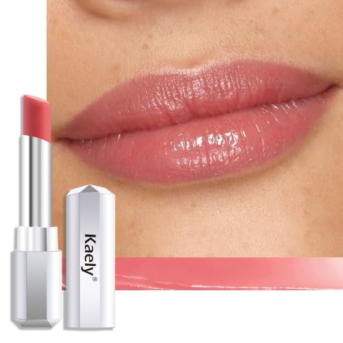 Image of Kaely Lip Oil Stick Makeup, Tinted Lip Balm Glossy Lipstick for Women