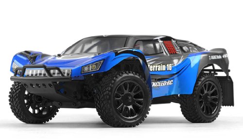 Exceed Racing Desert Short Course Truck 1/16 Scale Ready to Run 2.4ghz (AA Blue)