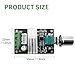 MateIJS 2pcs PWM DC Motor Speed Controller with Forward/Reverse Switch 6-24V(6v 12v 24v) 3A 80W