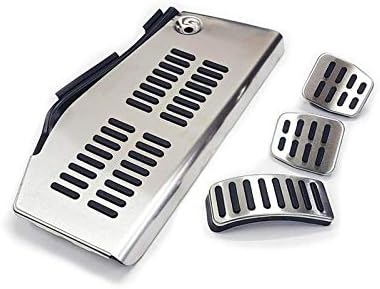 Manual Transmission TT Style Stainless Steel Pedal Set for VW Golf/Jetta MK4 / New Beetle
