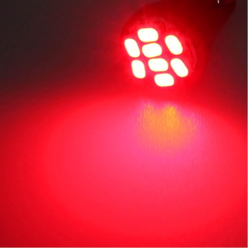 Kit 5x Bombillas LED T10 Panel Instrumentos Rojo miniatura 6
